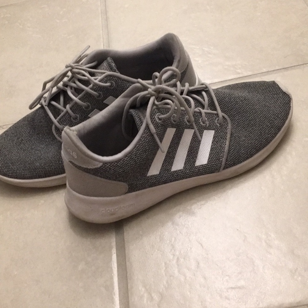 Adidas gray shoes